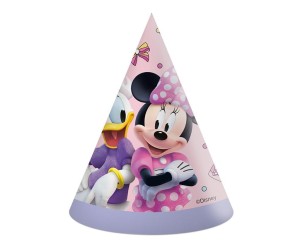 CZAPECZKI PAPIEROWE MINNIE I DAISY JUNIOR 6SZT.