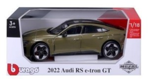 2022 AUDI RS E-TRON GT GREEN 1:18 BBURAGO, BBURAGO