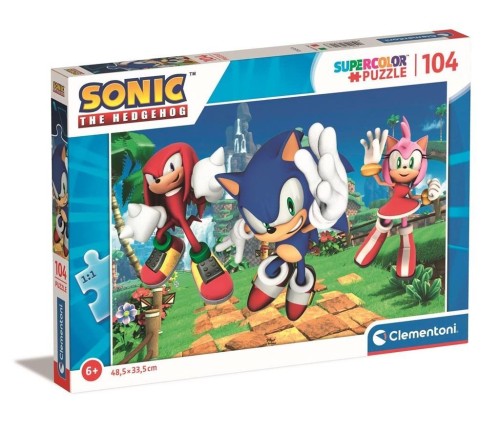 Puzzle 104 Super Kolor Sonic, Clementoni