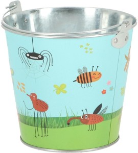 WIADERKO OGRODOWE STAL OCYNKOWANA OWADY 1,8L