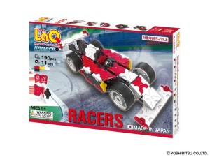 KLOCKI EDUKACYJNE RACERS, LAQ