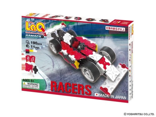 Klocki edukacyjne Racers, LaQ