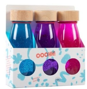 BUTELKI SENSORYCZNE FLOAT - MAGIA 3SZT, PETIT BOUM