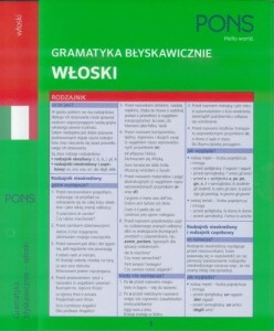 GRAMATYKA BŁYSKAWICZNIE. WŁOSKI PONS