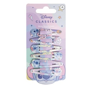 ZESTAW SPINEK DO WŁOSÓW STITCH 6SZT