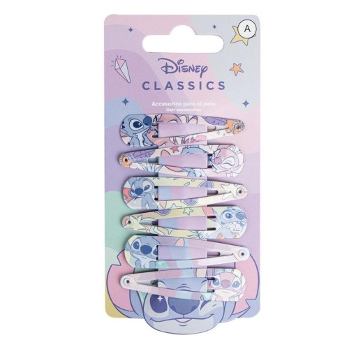 Zestaw spinek do włosów Stitch 6szt