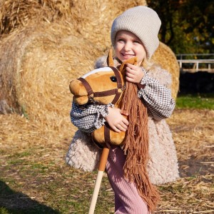 HOBBY HORSE A3 BRĄZOWY, SNIBBS