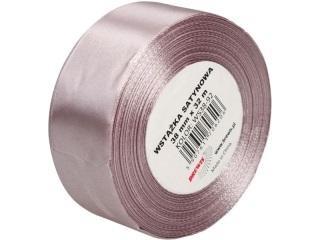 Wstążka satynowa pudrowy róż 38mm x 32m