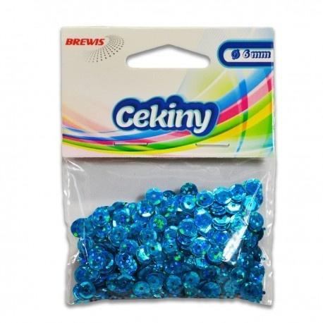 Cekiny hologramowe H 110 j.niebieski