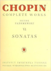 CHOPIN COMPLETE WORKS VI SONATY