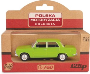 KOLEKCJA PRL FIAT 125P ZIELONY, DAFFI