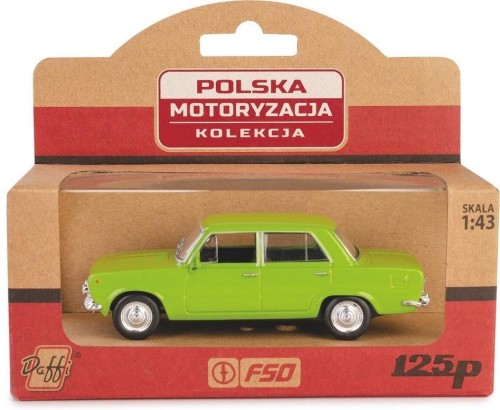 Kolekcja PRL Fiat 125p zielony, Daffi