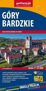 MAPA TURYSTYCZNA - GÓRY BARDZKIE 1:25 000