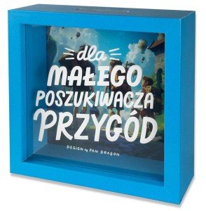 SKARBONKA HOME POSZUKIWACZE PRZYGÓD, PAN DRAGON