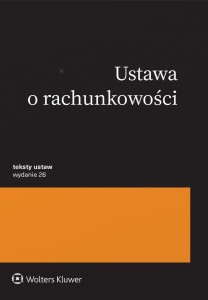 USTAWA O RACHUNKOWOŚCI. PRZEPISY W.26