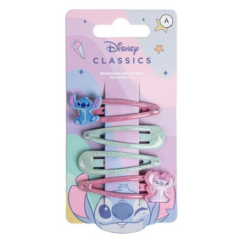 Spinki do włosów Stitch 4szt, Artesania Cerda