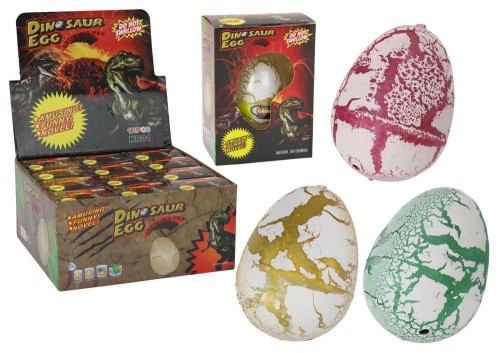 Jajo dinozaura wykluwające się 6cm, Leantoys
