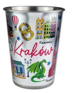 METALOWY KUBEK KRAKÓW 250ML ILP-KUB-M-KRA-01