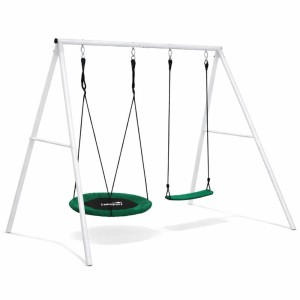 HUŚTAWKA OGRODOWA BOCIANIE GNIAZDO 2W1, LEANTOYS