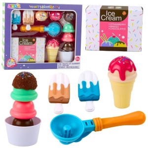 ZESTAW SŁODKOŚCI LODY 14EL, LEANTOYS
