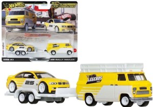 HOT WHEELS BMW M3 RALLY HAULER, MATTEL