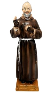 FIGURA ŚW. OJCIEC PIO 22CM