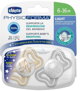 SMOCZEK USPOKAJAJĄCY LIGHT SILIKON LUMI 2SZT 6-16M