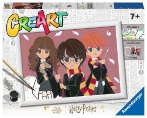 CREART DLA DZIECI: HARRY POTTER - MAGICZNA TRÓJCA