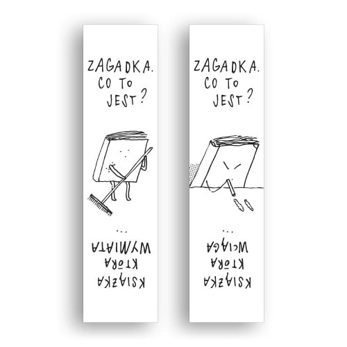 Zakładka kartonowa - Zagadka, Molom