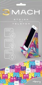 3MACH STOJAK NA TELEFON - KOTY, HENRY