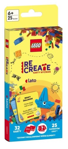 Lego Recreate. Karty Wyzwań. Lato, LEGO(R)
