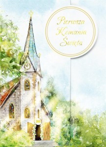 KARNET B6 KOMUNIA. KOŚCIÓŁ