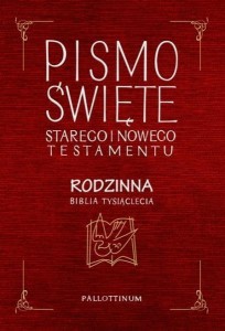 BIBLIA TYSIĄCLECIA RODZINNA CZERWONA