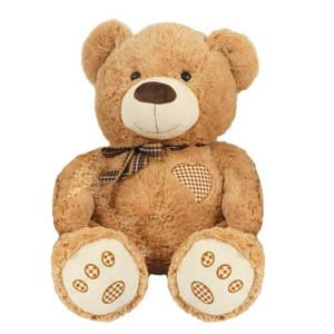 MIŚ BOBBY MIODOWY 90CM, BEPPE