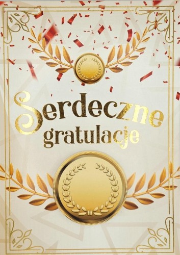 Karnet 3K Gratulacje