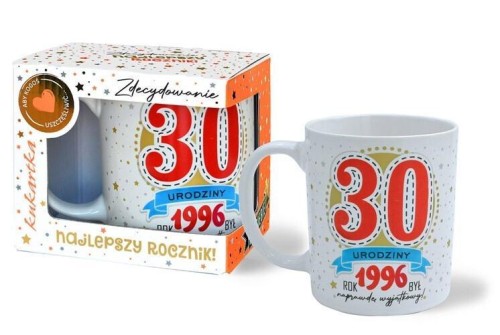 Kubek Premium Urodziny 30, Kukartka