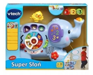 SUPER SŁOŃ VTECH, TREFL