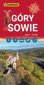 MAPA TURYSTYCZNA - GÓRY SOWIE 1:35000