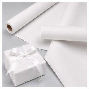 PAPIER OZDOBNY BIAŁY KLASYCZNY X-STRONG 57CMX25M