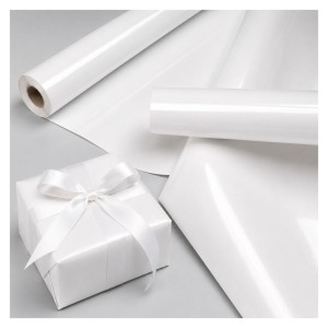 PAPIER OZDOBNY BIAŁY POŁYSK X-STRONG 57CMX25M