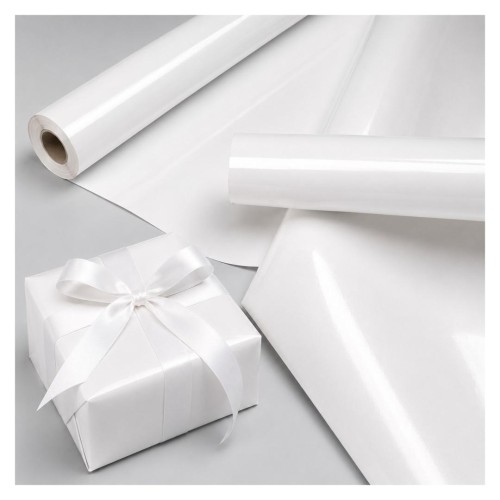 Papier ozdobny biały połysk X-Strong 57cmx25m