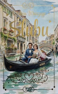 KARNET ŚLUB - ROMANTYCZNA WENECJA