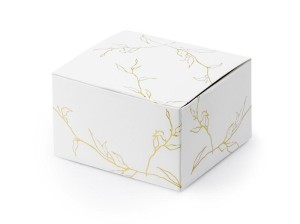 PUDEŁECZKA GAŁĄZKI BIAŁY 6X3,5X5,5CM 10SZT