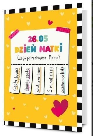 Karnet B6 Dzień Matki