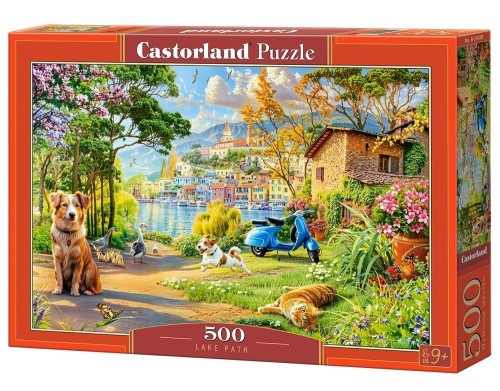 Puzzle 500 Lake Path CASTOR, Castorland