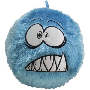 PIŁKA EMOJI NIEBIESKA 30CM, ENERO