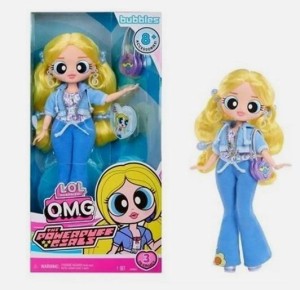 LOL SURPRISE OMG POWERPUFF GIRLS DOLL - BUBBLES