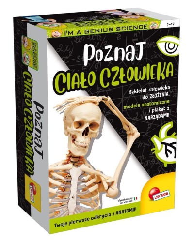 Mały Geniusz - Poznaj ciało człowieka, Lisciani