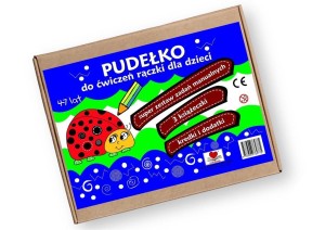PUDEŁKO DO ĆWICZEŃ RĄCZKI DLA DZIECI