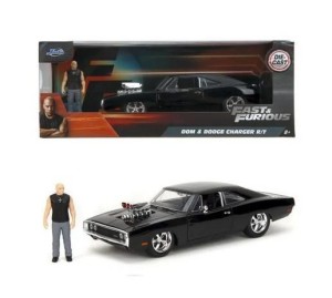 JADA F&F DODGE CHARGER 1970 1:24 + FIGURKA